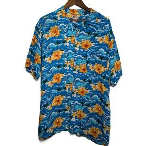 CHEROKEE WAIKIKI WEAR HAWAIIAN MENS SHIRT Size XL
